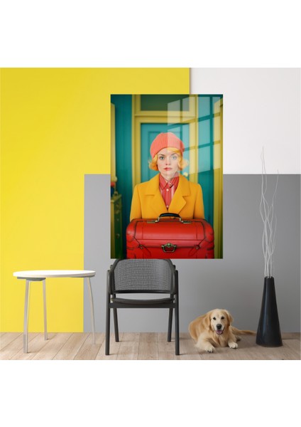 Popart Digital Sanatlar,3d Dekoratif Baskı Cam Tablo 117