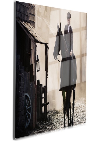 Creative Fashion 3d Dekoratif Baskı Cam Tablo 01