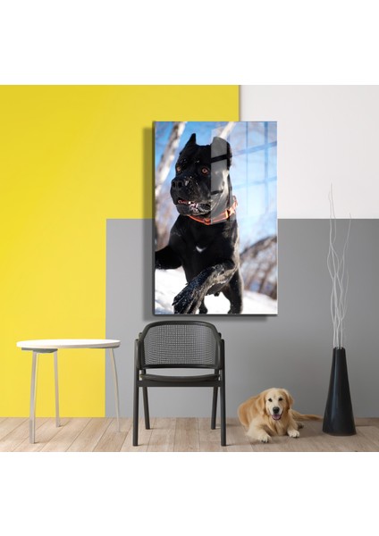 Eğlenceli Hayvanlar, Yapay Zeka Destekli, 3D Dekoratif Baskı Cam Tablo 53 fiyatları