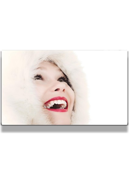 Creative Fashion 3D Dekoratif Baskı Yatay Cam Tablo 01