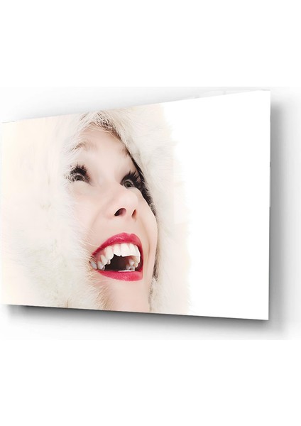 Creative Fashion 3D Dekoratif Baskı Yatay Cam Tablo 01 fiyatları