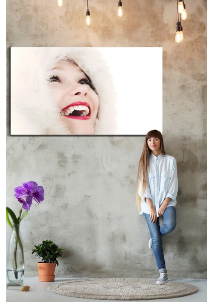 Creative Fashion 3D Dekoratif Baskı Yatay Cam Tablo 01 modelleri