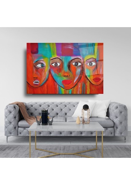 Silüetler Cam Tablo | Hediyelik, Dekoratif, Ofis, Mutfak fırsatları