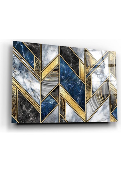 Mermer Desen Cam Tablo | Hediyelik, Dekoratif, Ofis, Mutfak