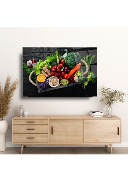 Sebzeler Cam Tablo | Hediyelik, Dekoratif, Ofis, Mutfak fırsatları