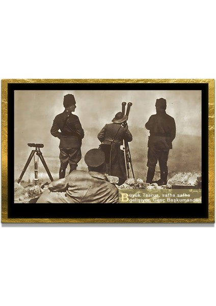 Yapay Zeka ile Yenilenmiş Atatürk Fotoğrafları Siyah Beyaz Cam Tablo, 3D Dekoratif Baskı 756