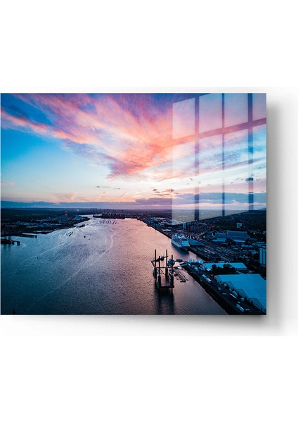 Dekoratif Doğa, Manzara Cam Tablolar, 3D Dekoratif Baskı 45 fiyatları