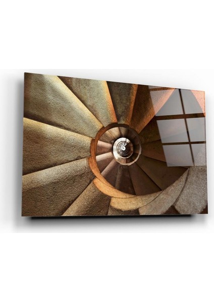 Merdiven Cam Tablo | Hediyelik, Dekoratif, Ofis, Mutfak