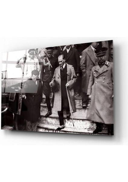 Atatürk Cam Tablo | Hediyelik, Dekoratif, Ofis, Mutfak