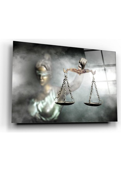 Themis Heykeli Cam Tablo | , Dekoratif, Ofis, Mutfak