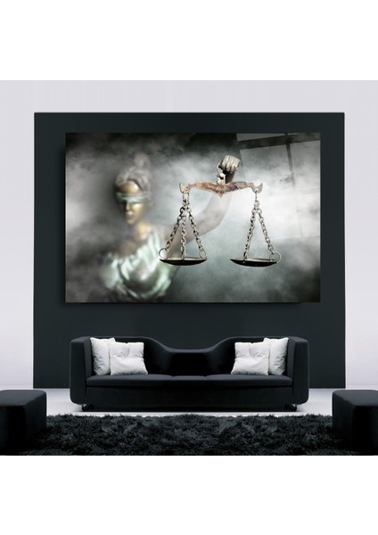 Themis Heykeli Cam Tablo | , Dekoratif, Ofis, Mutfak indirimleri