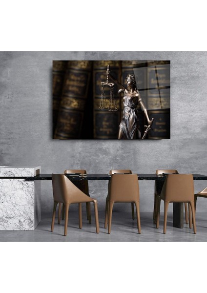 Themis Heykeli Cam Tablo | , Dekoratif, Ofis, Mutfak fırsatları
