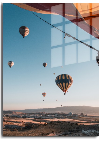 Doğa, Manzara 3d Dekoratif Bask Cam Tablo 04
