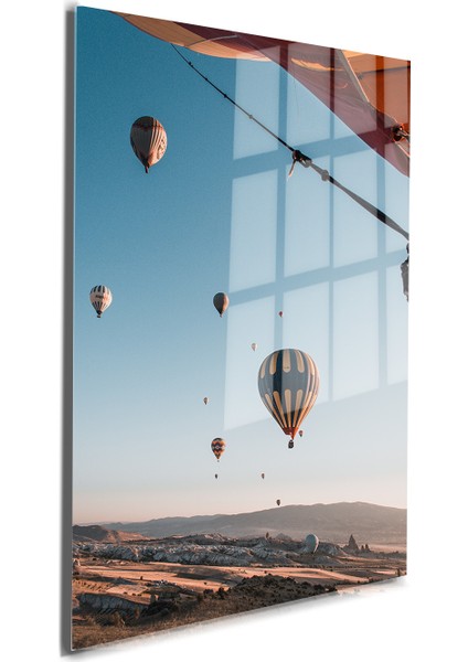 Doğa, Manzara 3d Dekoratif Bask Cam Tablo 04