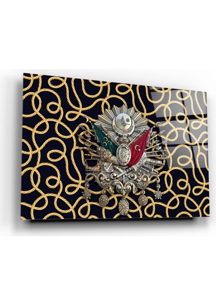 Osmanlı Tuğrası Cam Tablo | , Dekoratif, Ofis, Mutfak