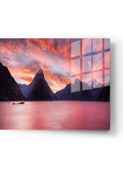 Dekoratif Doğa, Manzara Cam Tablolar, 3d Dekoratif Baskı 641 - 30 X 40