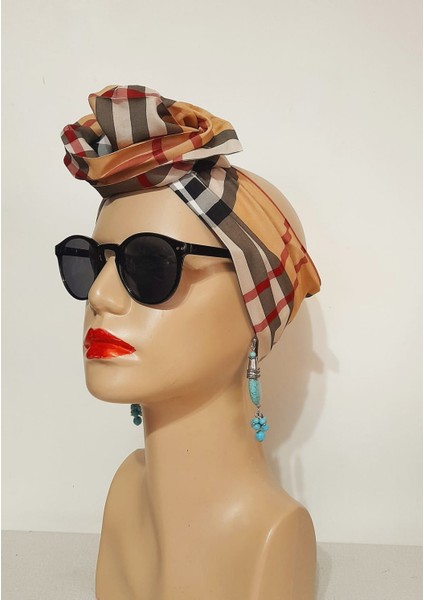 Telli Bandana Saç Aksesuarı Kadın Kumaş Toka fiyatları