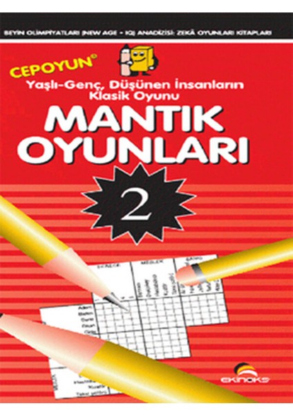 Yaş Almış–genç, Tüm Insanların Akıl Dolu Zeka Oyunu Iq Mantık Oyunları 2