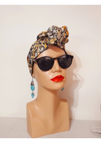 Telli Bandana Saç Aksesuarı Kadın Kumaş Toka fiyatları