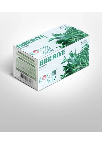 Biberiye Çayı 20 'li Süzen Poşet 3lü Set