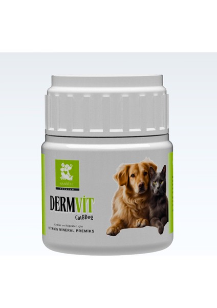 Dermvit Vitamin Mineral Premiks Kedi Kpek