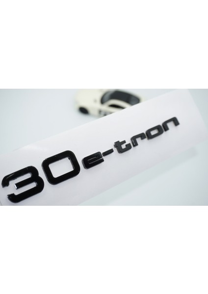 30 E-Tron Bagaj Siyah Abs Yazı Logo Audi Ile Uyumlu