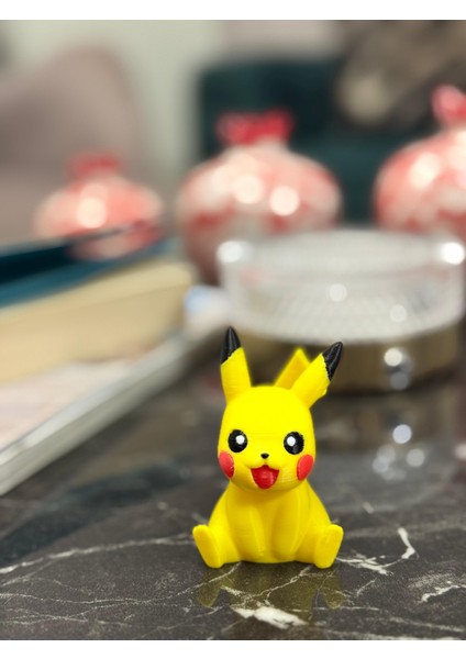 Pikaçhu Figürü - Sevimli Elektrik Pokémon'u