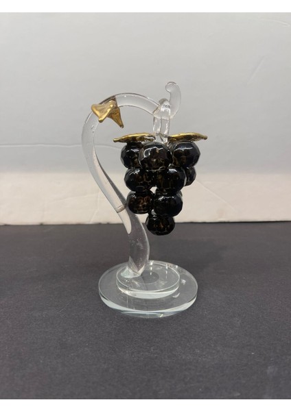 Tekno Trust Dekoratif Kristal Cam Tekli Salkım Üzüm Siyah Gold fırsatları