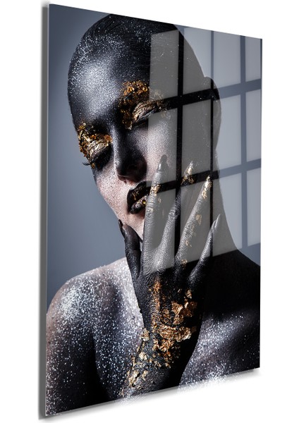 Creative Fashion 3d Dekoratif Baskı Cam Tablo 01 fiyatları