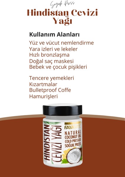 Hindistan Cevizi Yağı 290 ml