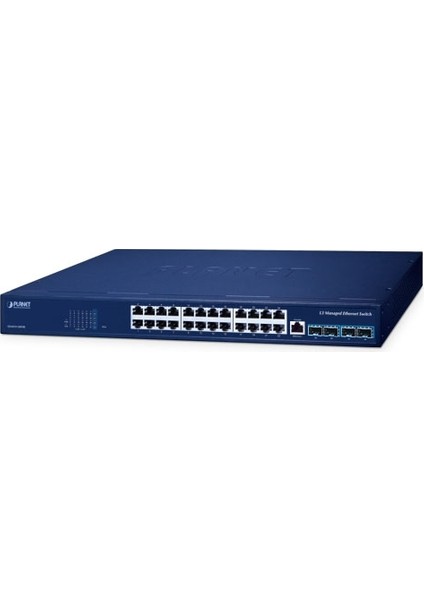 L3 Yönetilebilir Ethernet Switch&24 x 10/100/1000T Port&4 x 10G Sfp+