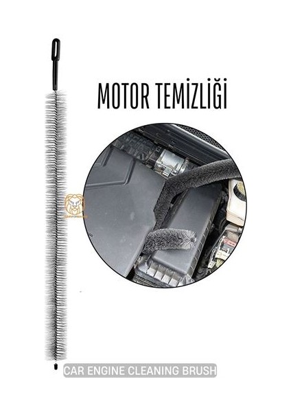 Modacar Motor Zor Bölümleri Temizleme Fırçası