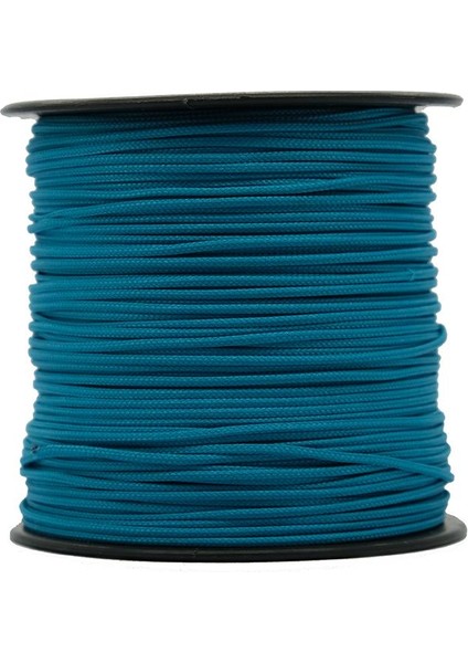 Paraşüt ipi 1 mm Turkuaz Renk 1 Makara 100 Metre