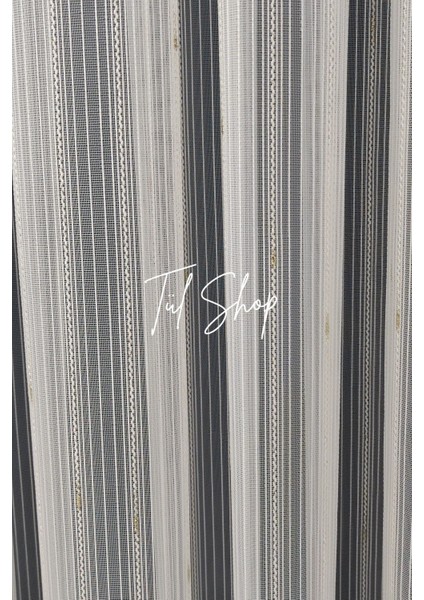 Ütü Istemez Ağır Gramajlı Gold Damla Model 1/2 Seyrek Pileli Tül Perde modelleri