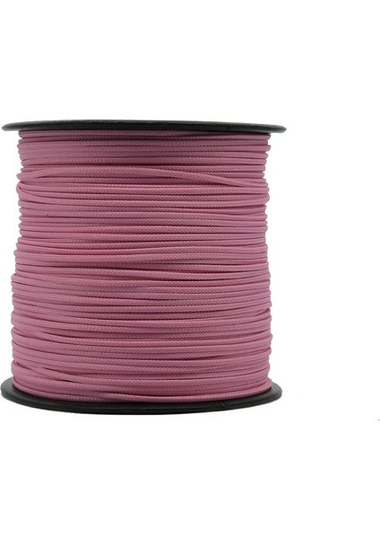 Paraşüt ipi 1 mm Pembe Renk 1 Makara 100 Metre