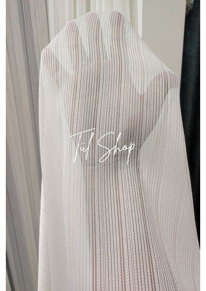 Ağır Gramajlı Kırışma Yapmaz Şık Sakarya Model 1/2 Seyrek Pileli Tül Perde indirimleri