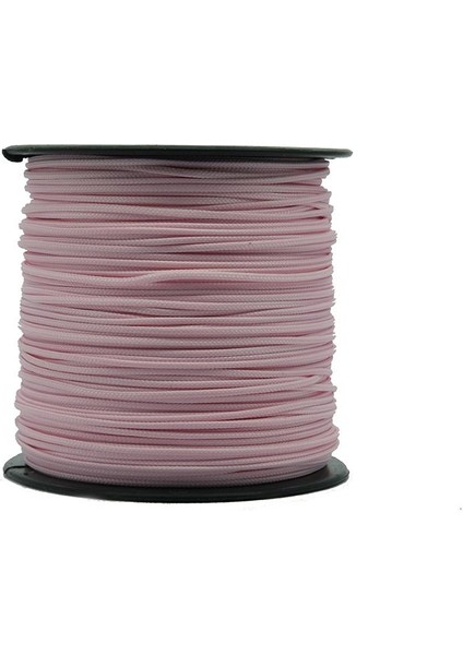 Paraşüt ipi 1 mm Bebe Pembe Renk 1 Makara 100 Metre