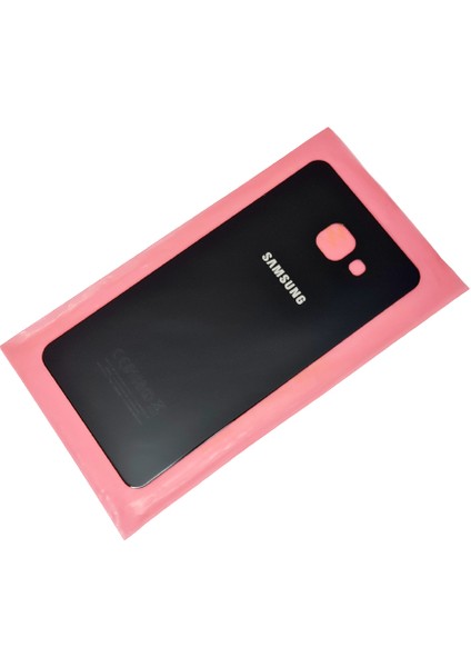 Samsung Galaxy A5 2016 (A510) Arka Pil Batarya Kapağı (CAM+B-7000) Siyah