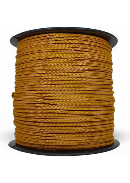 Paraşüt Ipi 1 mm Hardal Renk 1 Makara 100 Metre