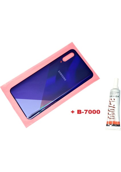 Samsung Galaxy A30S A307 Arka Pil Batarya Kapağı (B-7000) Mavi