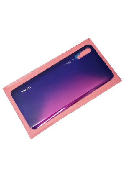 Huawei Uyumlu P Smart Pro Arka Kapak Pil Batarya Kapağı MAVİ