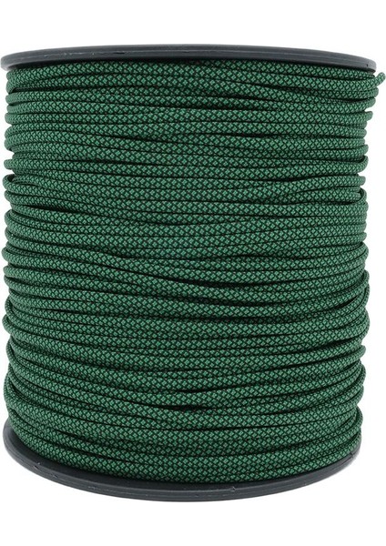 Paracord Ip 4 mm Yeşil Siyah Desenli No:74 10 Metre