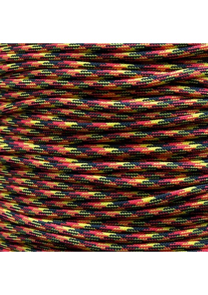 Paracord Ip 4 mm Turuncu Siyah Desen No:72 10 Metre fiyatları