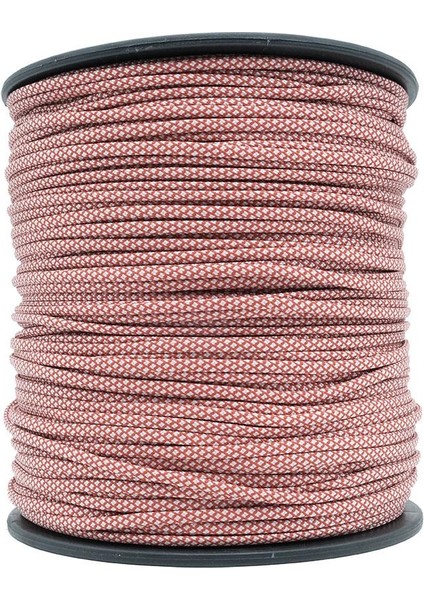 Paracord Ip 4 mm Kiremit Beyaz Desenli NO:100 10 Metre