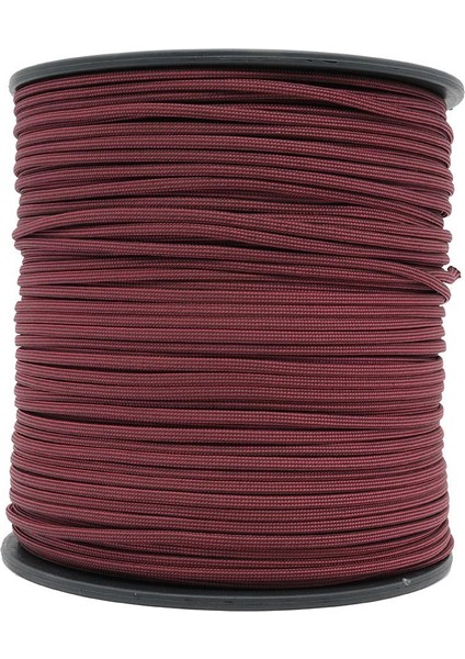 Paracord Ip 4 mm Bordo Siyah Desenli No:68 10 Metre