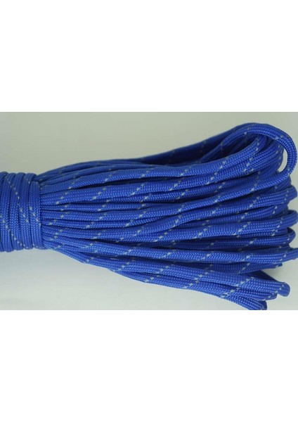 Paracord Ip 4mm Reflektörlü Mavi No:52 10 Metre