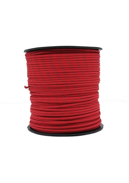 Paracord Ip 4 mm Reflektörlü Kırmızı No:54 10 Metre