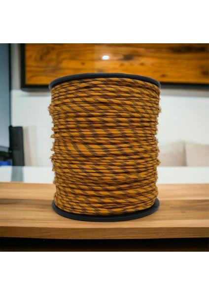 Paracord Ip 4 mm Hardal Desenli Renk NO:117 10 Metre fiyatları