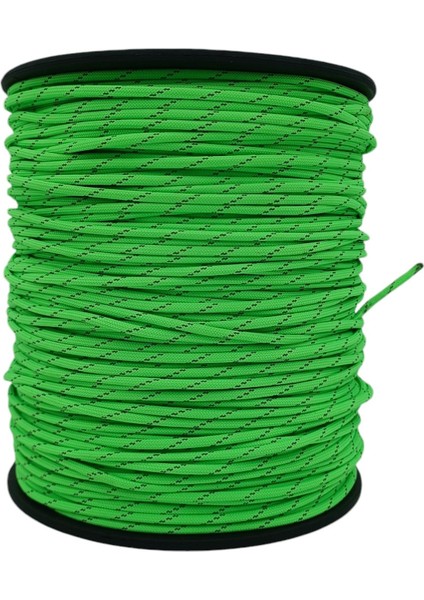 Paracord Ip 4 mm Reflektörlü Yeşil No:55 10 Metre