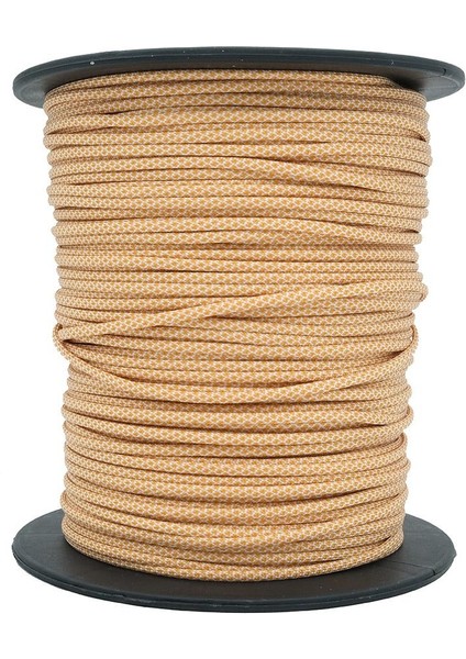 Paracord Ip 4 mm Bronz Beyaz Desenli Renk No:17 10 Metre